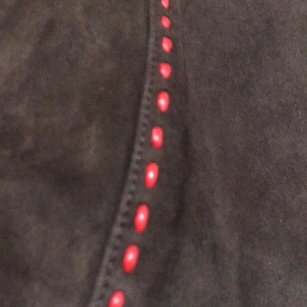 ⚡️FINAL PRICE⚡️ Moschino Cheap and Chic Vintage Flower Leather Skirt - Picture 9 of 16